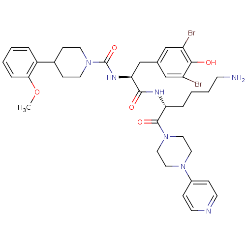 Chemical structure of BindingDB Monomer ID 50173478