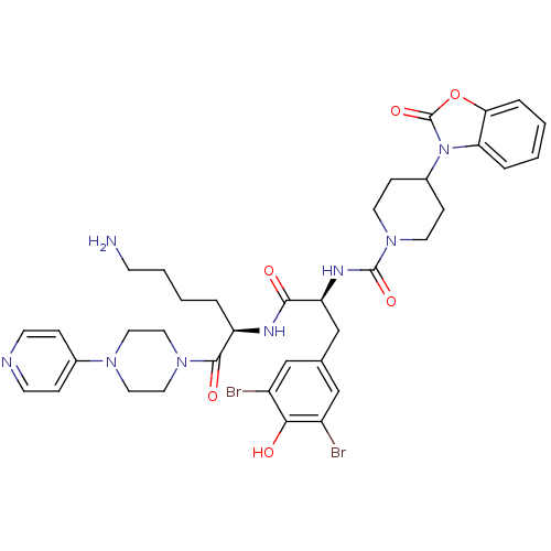 Chemical structure of BindingDB Monomer ID 50173486