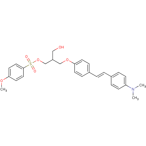 Chemical structure of BindingDB Monomer ID 50173645
