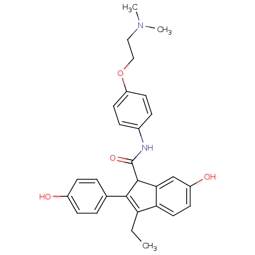 Chemical structure of BindingDB Monomer ID 50173666