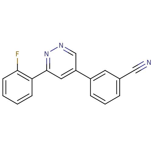 Chemical structure of BindingDB Monomer ID 50173674