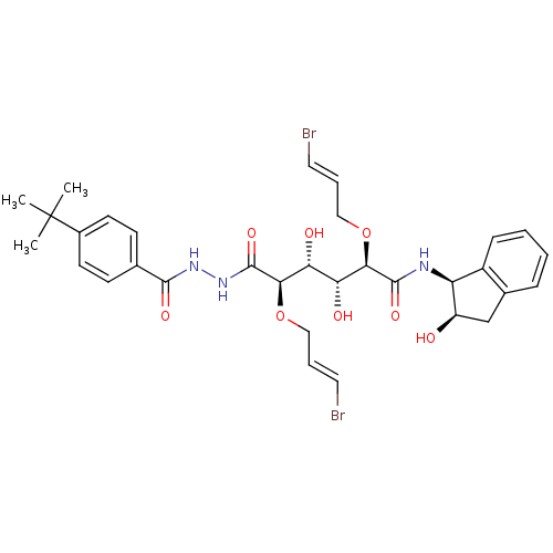 Chemical structure of BindingDB Monomer ID 50173735