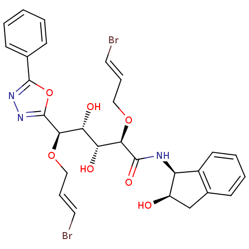 Chemical structure of BindingDB Monomer ID 50173745
