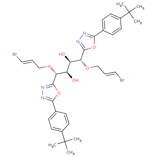 Chemical structure of BindingDB Monomer ID 50173747