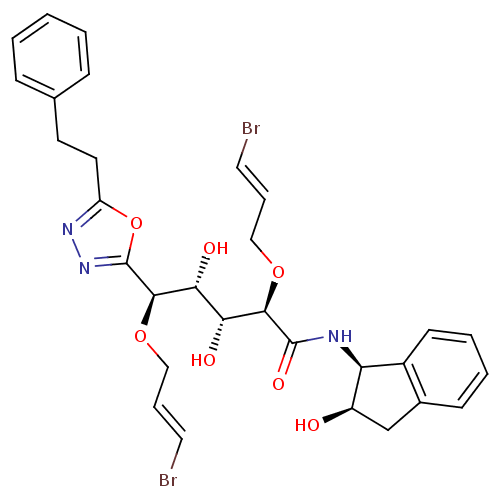Chemical structure of BindingDB Monomer ID 50173750