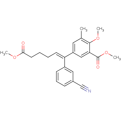Chemical structure of BindingDB Monomer ID 50173813