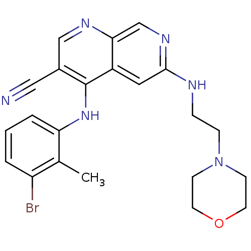 Chemical structure of BindingDB Monomer ID 50173835