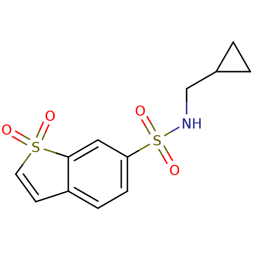 Chemical structure of BindingDB Monomer ID 50173869