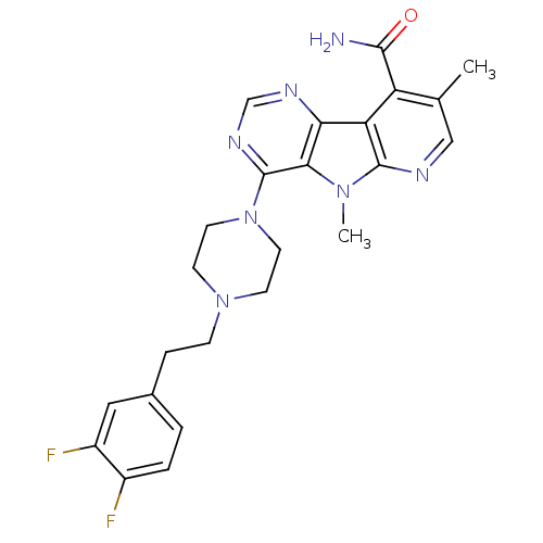 Chemical structure of BindingDB Monomer ID 50173986