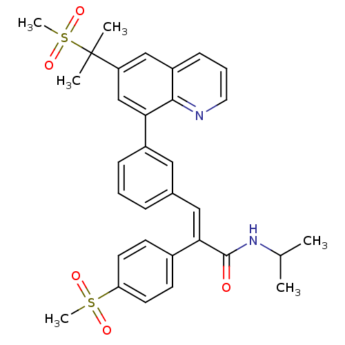 Chemical structure of BindingDB Monomer ID 50174015