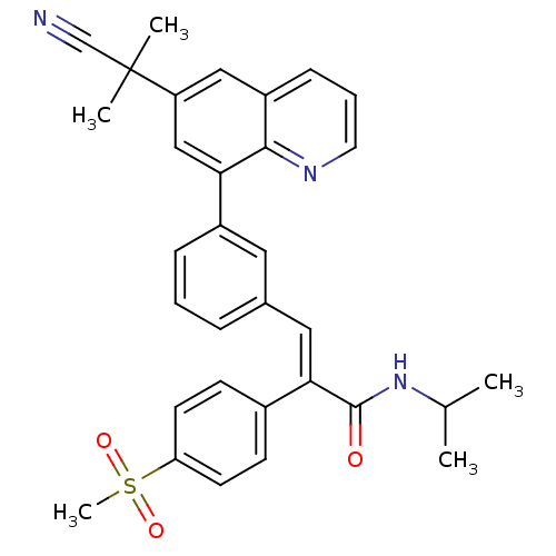 Chemical structure of BindingDB Monomer ID 50174029