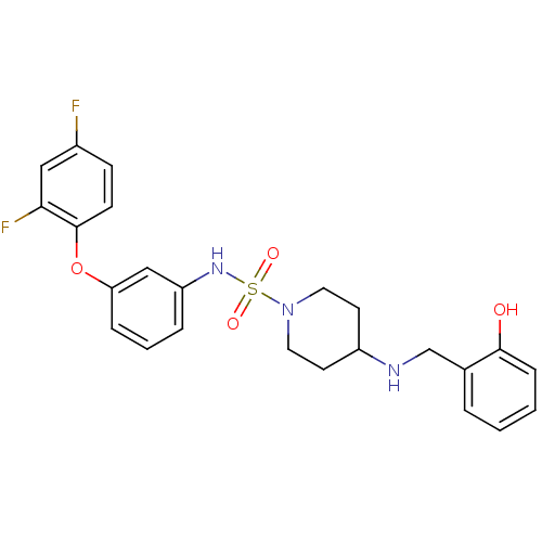 Chemical structure of BindingDB Monomer ID 50174100