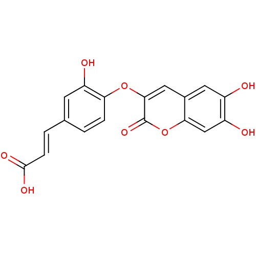 Chemical structure of BindingDB Monomer ID 50174220