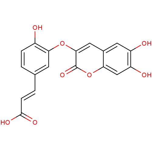 Chemical structure of BindingDB Monomer ID 50174222