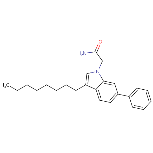 Chemical structure of BindingDB Monomer ID 50174223