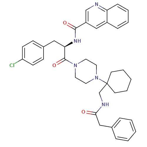 Chemical structure of BindingDB Monomer ID 50174232