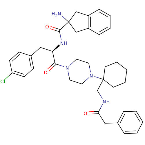 Chemical structure of BindingDB Monomer ID 50174234