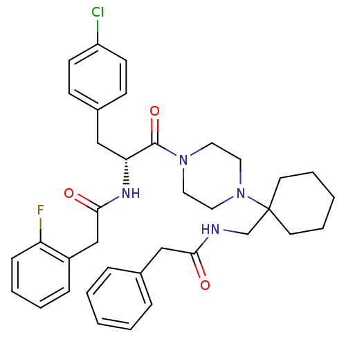 Chemical structure of BindingDB Monomer ID 50174235