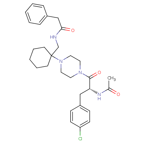 Chemical structure of BindingDB Monomer ID 50174238