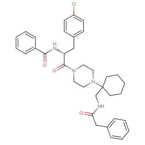 Chemical structure of BindingDB Monomer ID 50174239