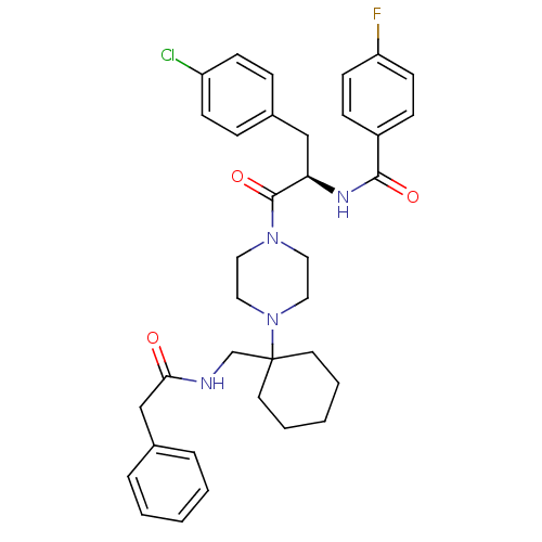 Chemical structure of BindingDB Monomer ID 50174244