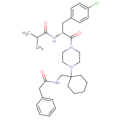 Chemical structure of BindingDB Monomer ID 50174247