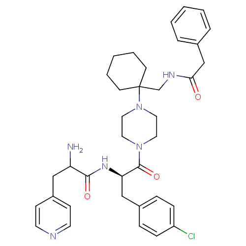 Chemical structure of BindingDB Monomer ID 50174248