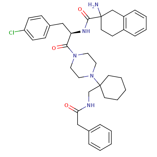Chemical structure of BindingDB Monomer ID 50174250