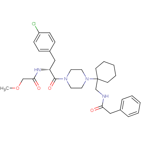 Chemical structure of BindingDB Monomer ID 50174252