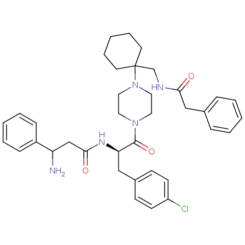 Chemical structure of BindingDB Monomer ID 50174256