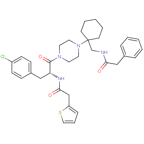 Chemical structure of BindingDB Monomer ID 50174259