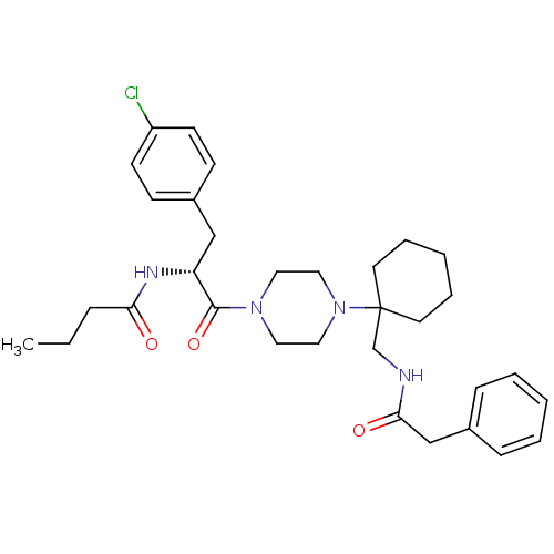 Chemical structure of BindingDB Monomer ID 50174261