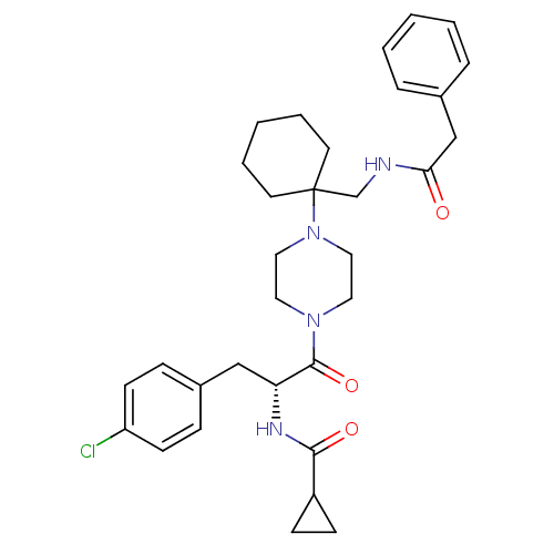 Chemical structure of BindingDB Monomer ID 50174263