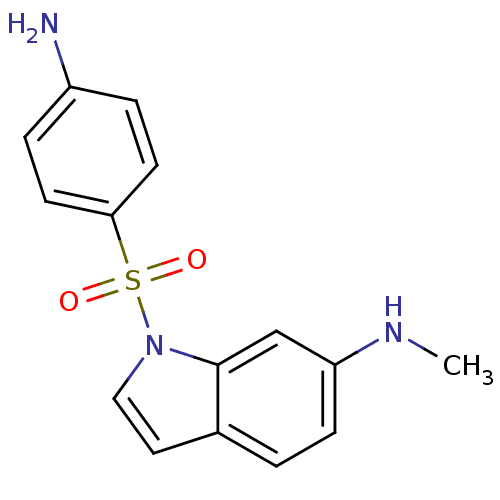 Chemical structure of BindingDB Monomer ID 50174268