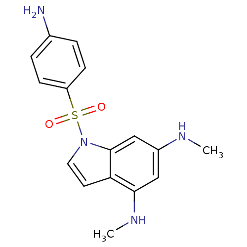 Chemical structure of BindingDB Monomer ID 50174270