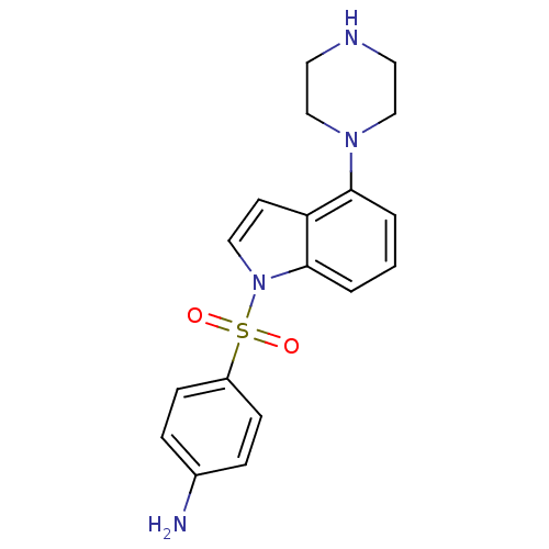 Chemical structure of BindingDB Monomer ID 50174274