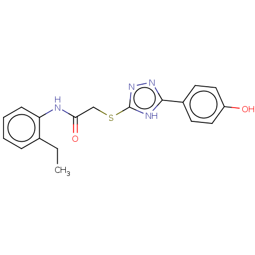 Chemical structure of BindingDB Monomer ID 50174307