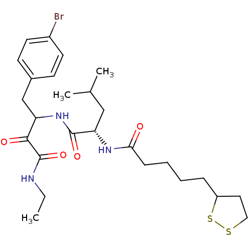 Chemical structure of BindingDB Monomer ID 50174317