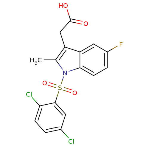 Chemical structure of BindingDB Monomer ID 50174354