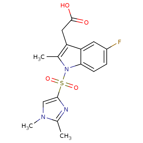 Chemical structure of BindingDB Monomer ID 50174355