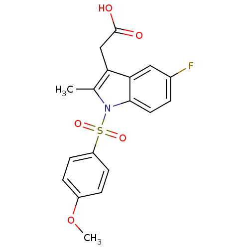 Chemical structure of BindingDB Monomer ID 50174360