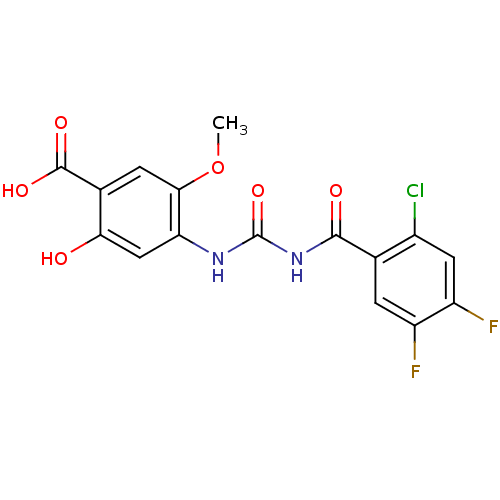 Chemical structure of BindingDB Monomer ID 50174381