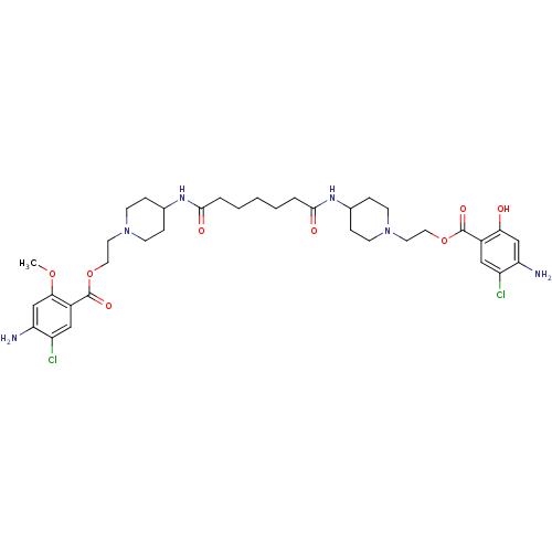 Chemical structure of BindingDB Monomer ID 50174420