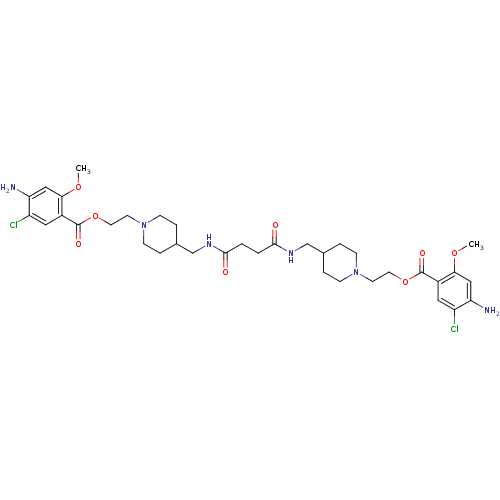 Chemical structure of BindingDB Monomer ID 50174421