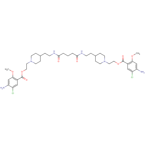 Chemical structure of BindingDB Monomer ID 50174422