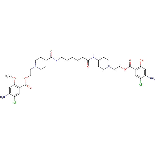 Chemical structure of BindingDB Monomer ID 50174434