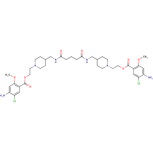 Chemical structure of BindingDB Monomer ID 50174435