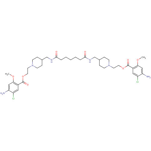 Chemical structure of BindingDB Monomer ID 50174444