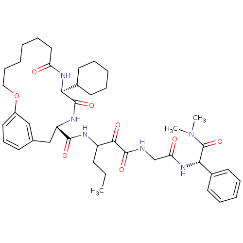 Chemical structure of BindingDB Monomer ID 50174448