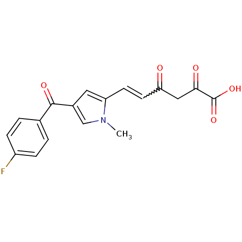 Chemical structure of BindingDB Monomer ID 50174457